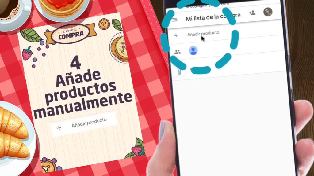 Añadir productos manualmente