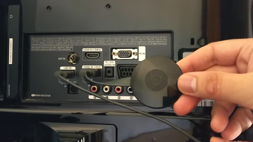 Instalación Google Chromecast