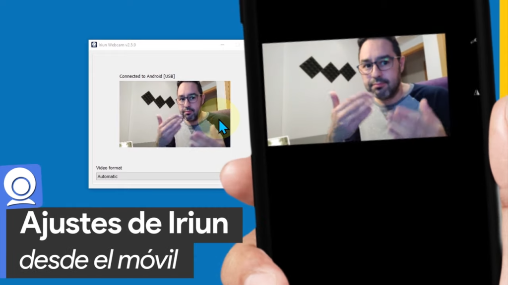 Ajustes de Irium webcam