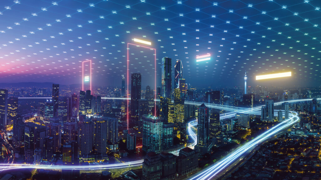 Ciudad iluminada por todos sus rincones gracias a la tecnología