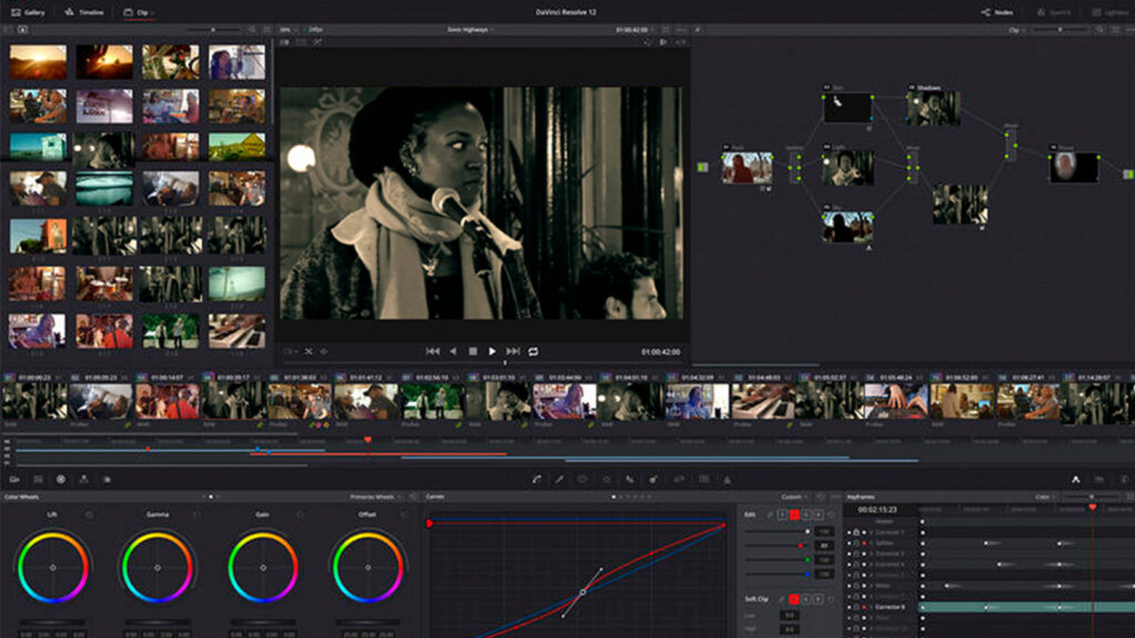 Corrigiendo colores de mi actuacion de musica en directo