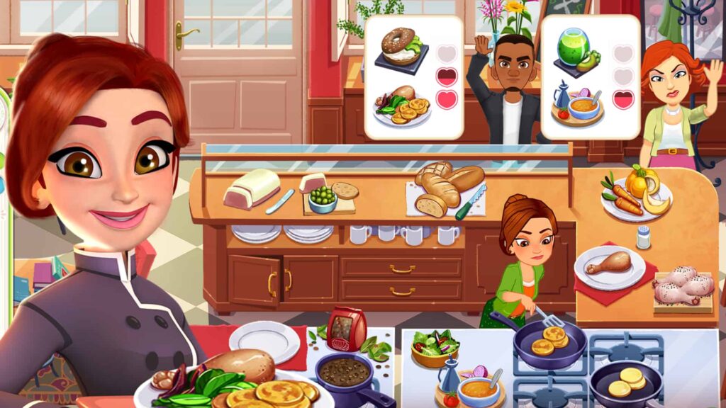 Juego de cocina en nintendo ds