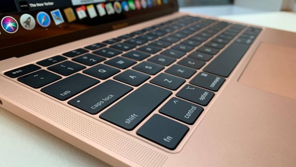 teclados de mariposa de apple