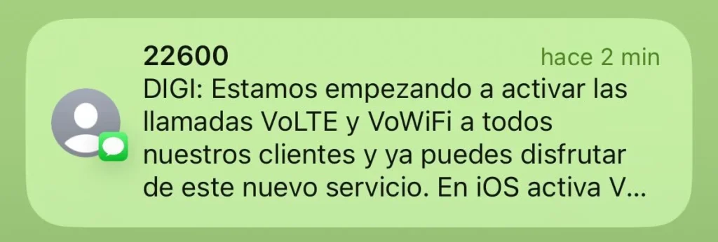 Descubre cómo activar las llamadas VoWiFi y VoLTE en tu móvil con Digi. Mejora la calidad de tus llamadas y mantente conectado sin cobertura