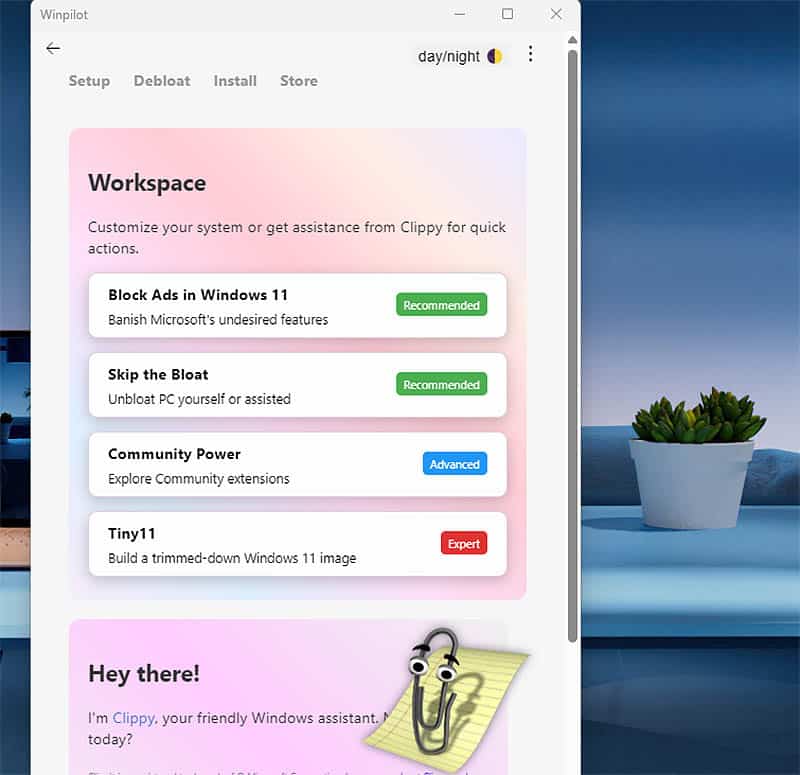 Desbloquea una experiencia más limpia en Windows 11 con Winpilot y Clippy. Descubre cómo esta aplicación de terceros utiliza la inteligencia artificial
