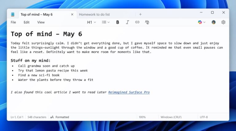 'Bloc de Notas' se ha vuelto a actualizar y ahora se parece más a WordPad. No ha terminado de gustar a la comunidad