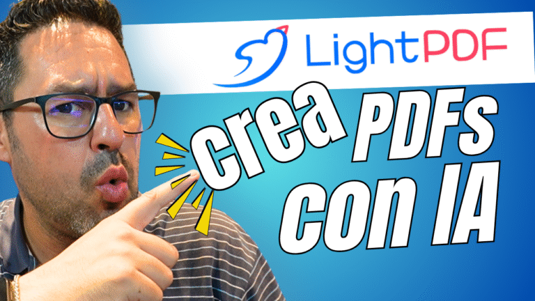 Descubre LightPDF, la herramienta IA que crea PDFs profesionales en segundos. Genera currículums, informes o cartas con solo un prompt. Gratis, intuitivo y ¡ahorra horas de trabajo! Te explicamos cómo usarla paso a paso."