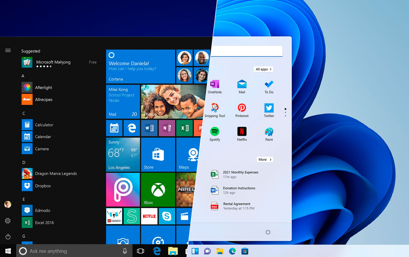Me pasé de Windows 10 a Windows 11 y pensaba que lo iba a odiar. Ahora que he hecho estos tres cambios, no noto la diferencia