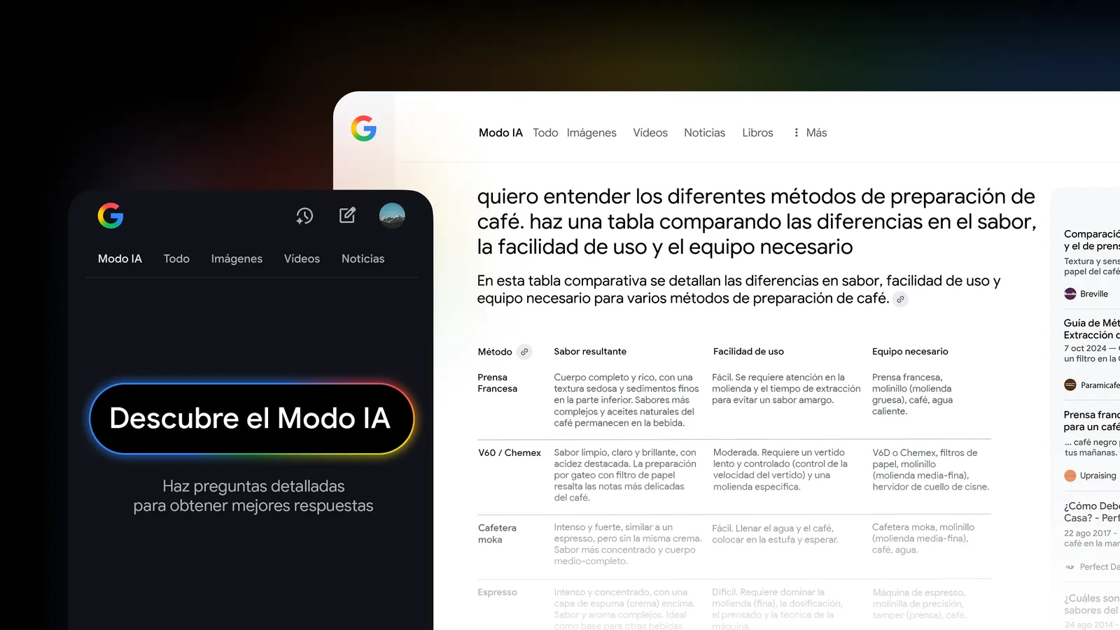 La revolución de Google: El modo IA llega a España y Europa con Gemini