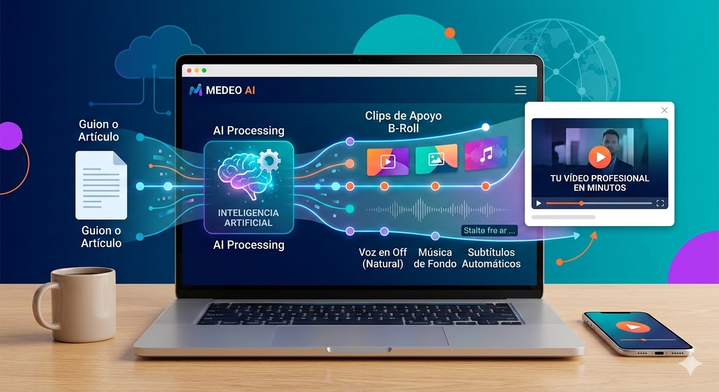 Qué es Medeo AI y cómo puede transformar tu creación de contenido