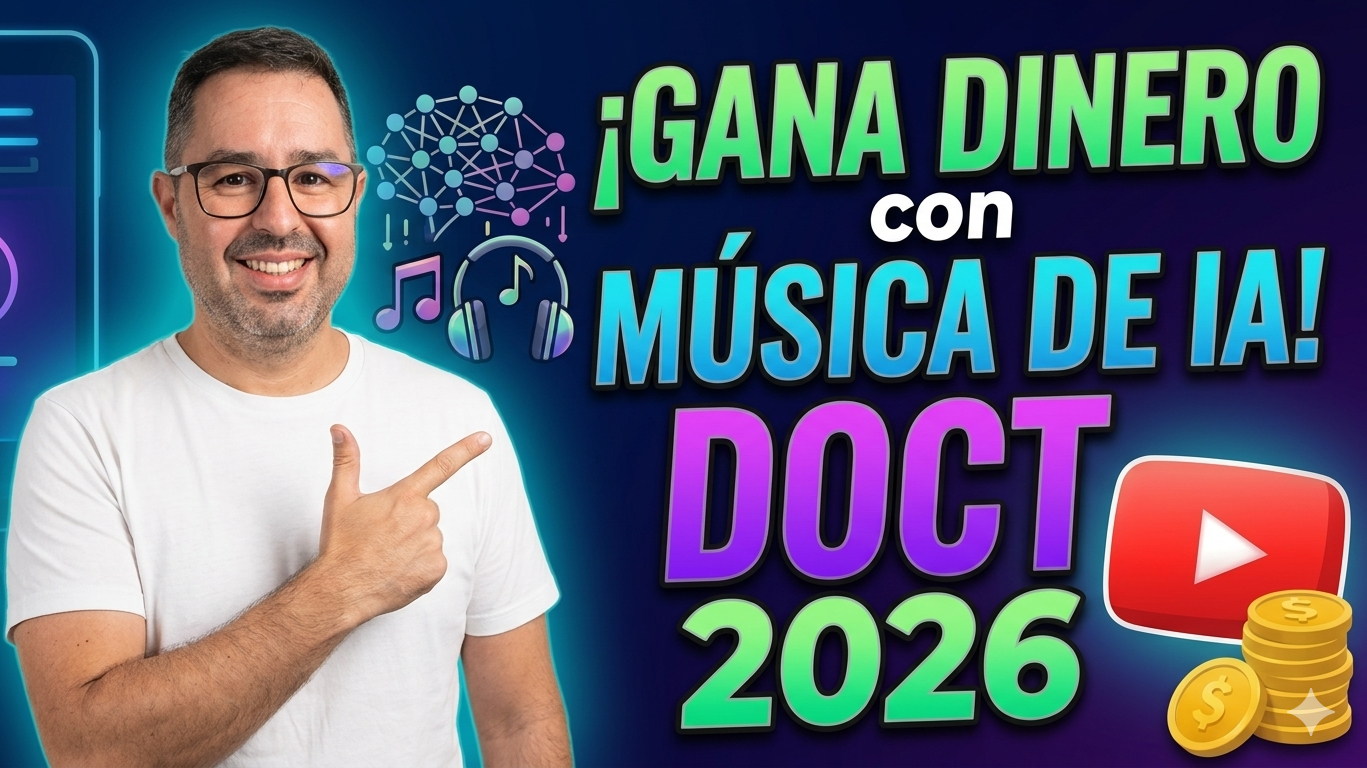 La revolución silenciosa: Cómo ganar dinero con música de IA en 2026