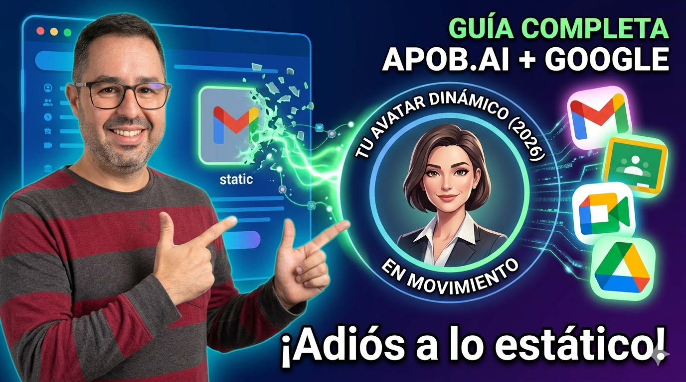 GUÍA COMPLETA: Cambia tu imagen por un vídeo en Google (2026)