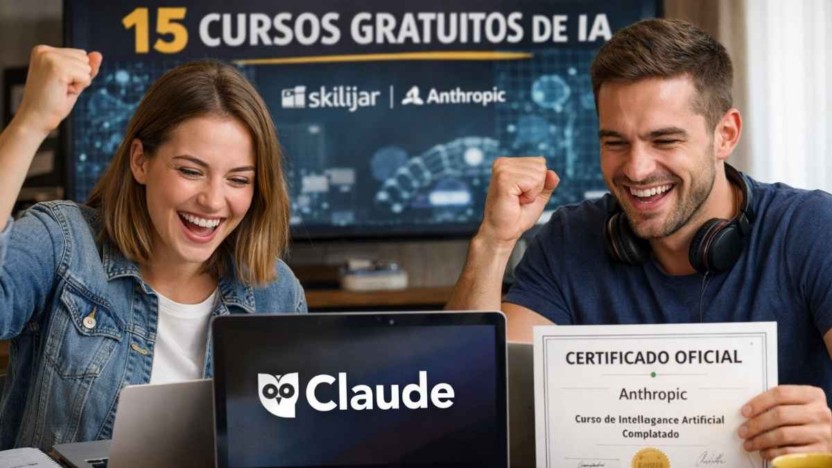 Cursos gratuitos y con certificado de IA: Claude ofrece formación para empezar desde cero