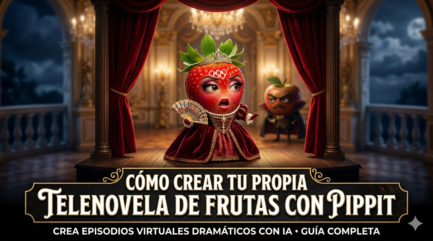 Cómo crear tu propia telenovela de frutas con Pippit
