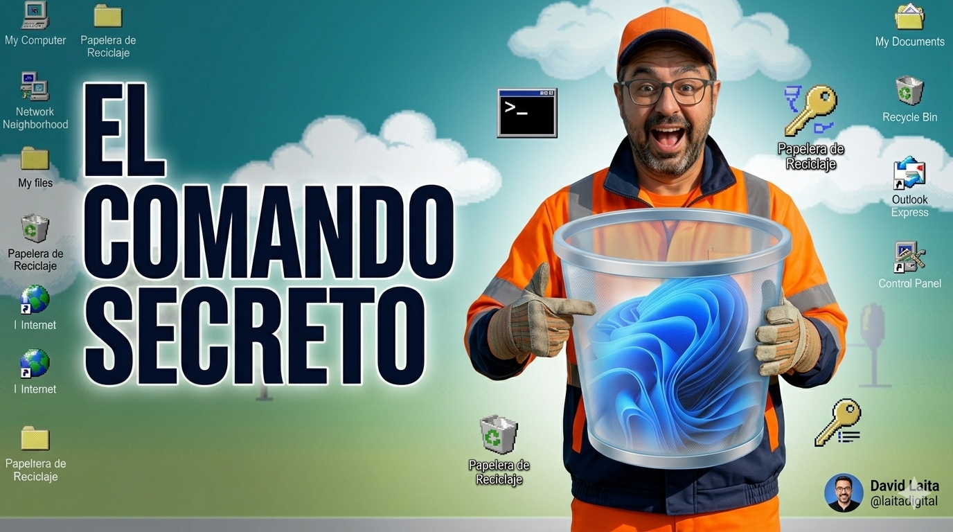 El comando secreto para liberar espacio y agilizar windows