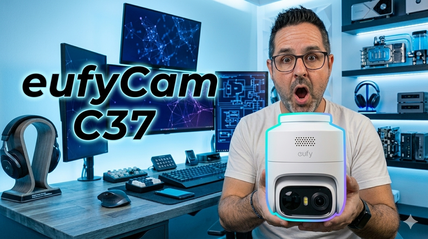 Eufy Security eufyCam C37: la revolución de la vigilancia exterior sin cuotas mensuales