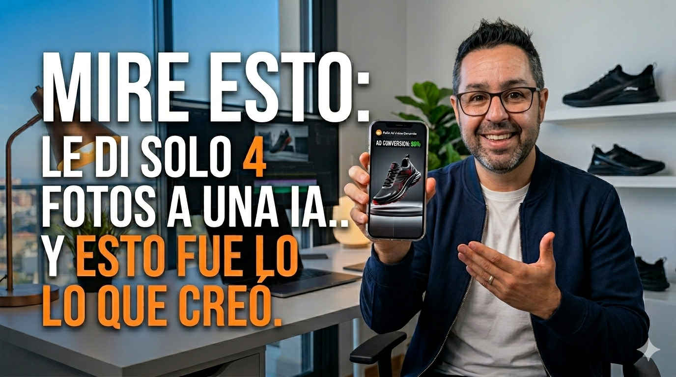¿Te imaginas crear un anuncio de tus productos con 4 fotos?