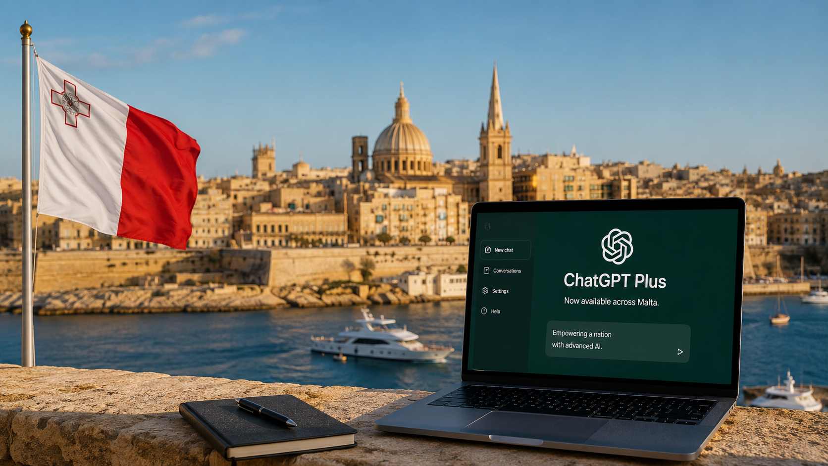ChatGPT gratis para todos: OpenAI firma un acuerdo histórico con Malta