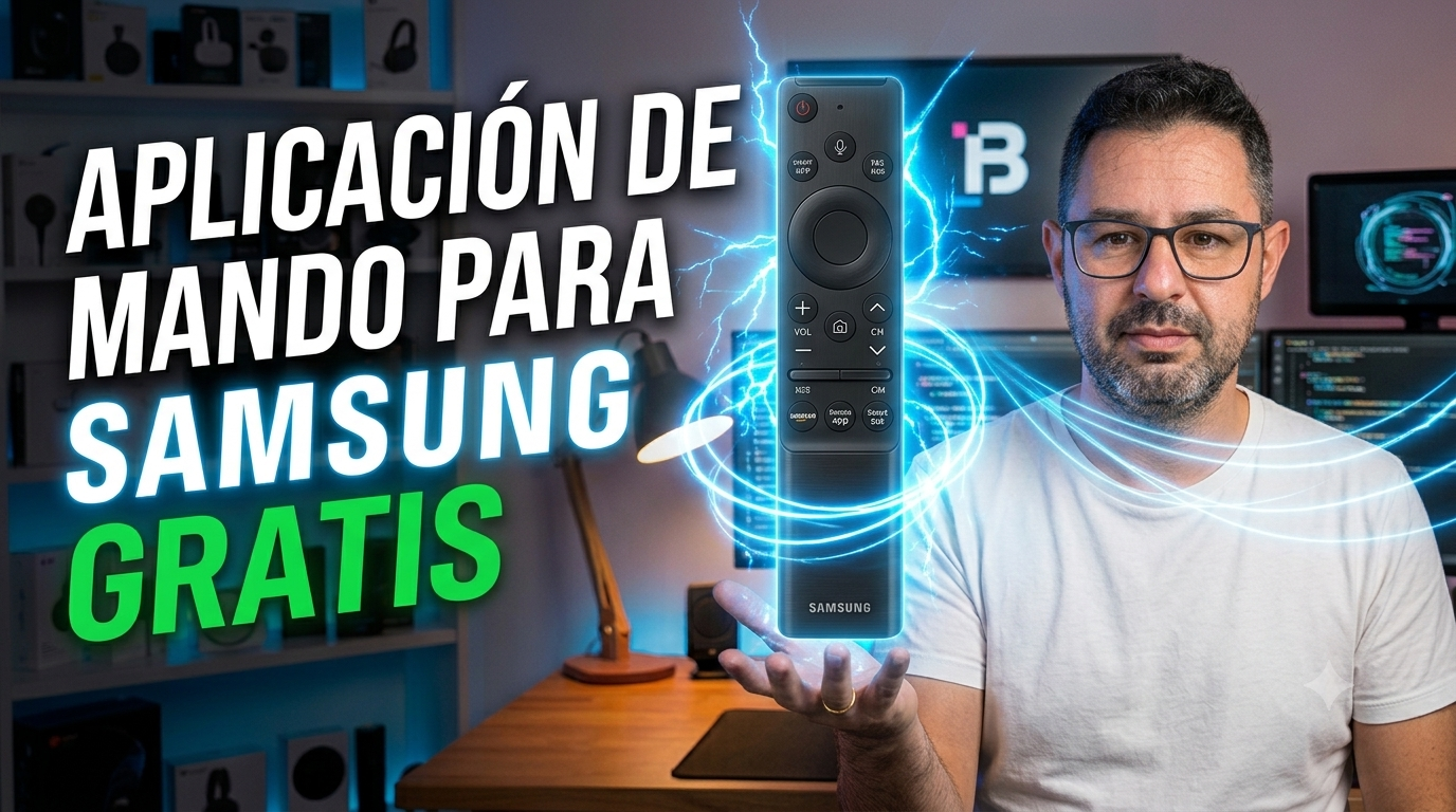 Olvídate del mando de tu tele Samsung para siempre con esta app gratuita