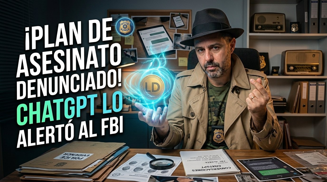 Un hombre planeó a través de ChatGPT el asesinato de su exnovia y el bot lo denunció al FBI