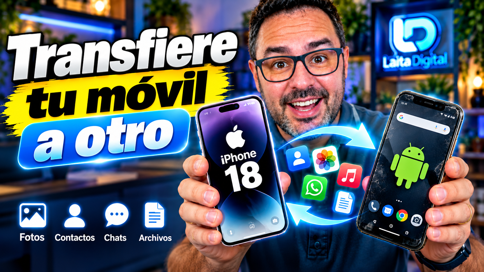 Cómo pasar todos tus datos de Android a iPhone (y viceversa) con MobileTrans