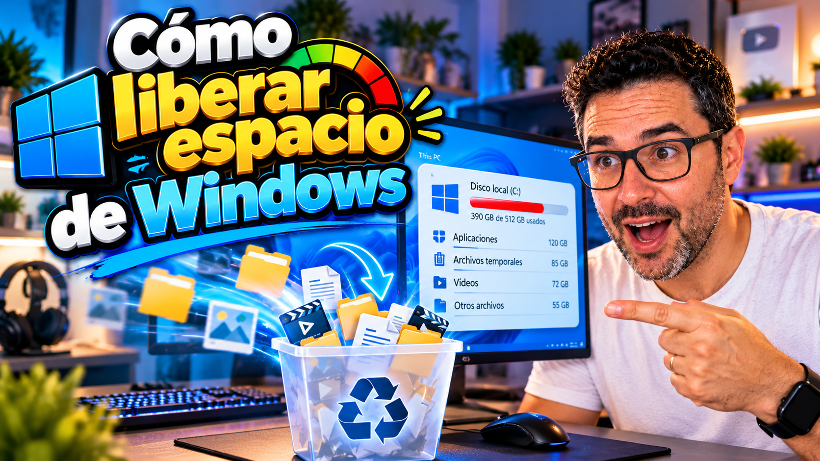 Guía paso a paso: cómo liberar espacio oculto en tu PC con Windows