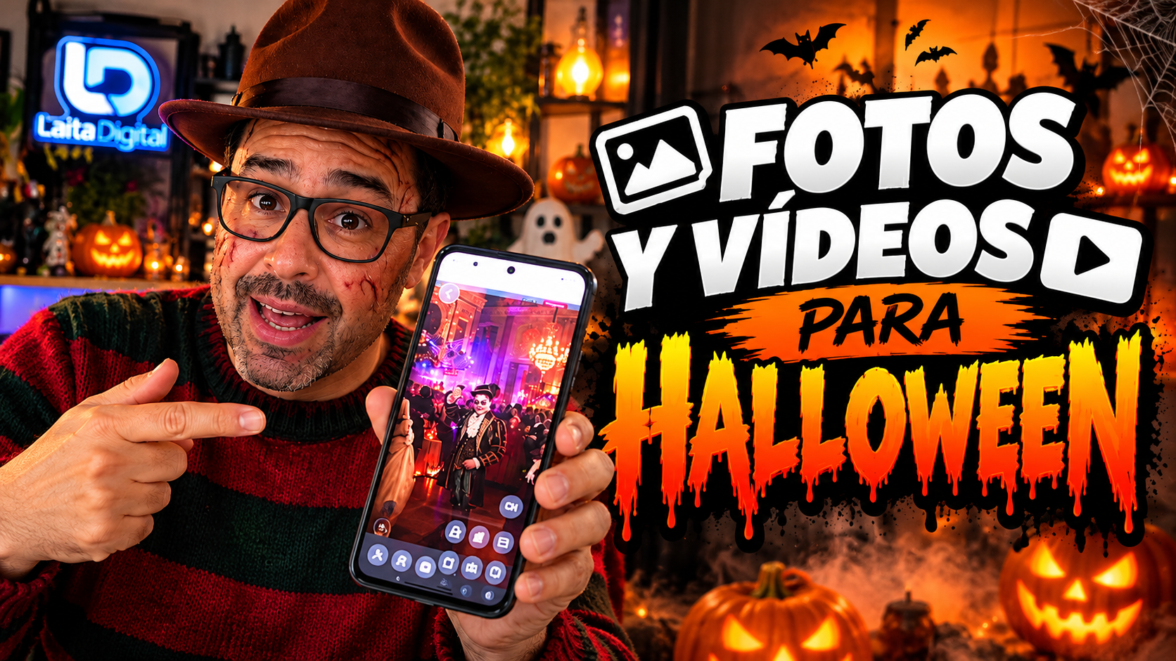 Las mejores imágenes para Halloween: conviértelas en vídeo con IA (Paso a paso)