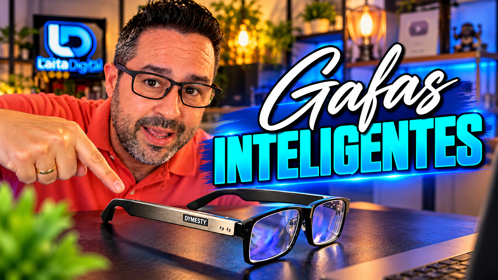 Gafas inteligentes Dymesty: llamadas, traducción e inteligencia artificial sin sacar el móvil